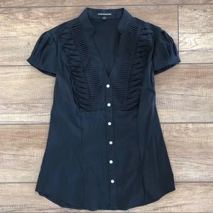 Express short sleeve blouse